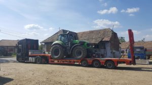 Transport utilaj tractor