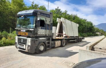 Transport pereti beton